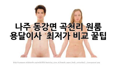 나주 동강면 곡천리 원룸 용달이사 🚚 최저가 비교 꿀팁! ✨